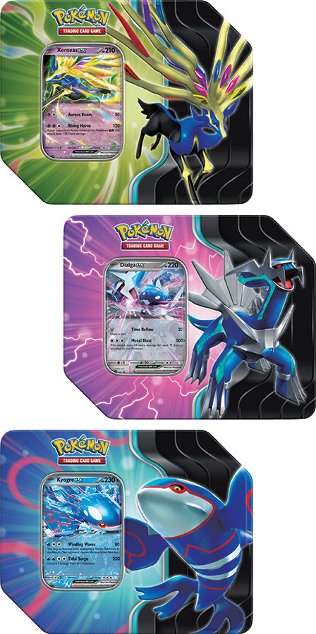 Pokemon TCG: Azure Legends Tin (Set of 3) Pokemon TCG: Azure Legends Tin (Set of 3)