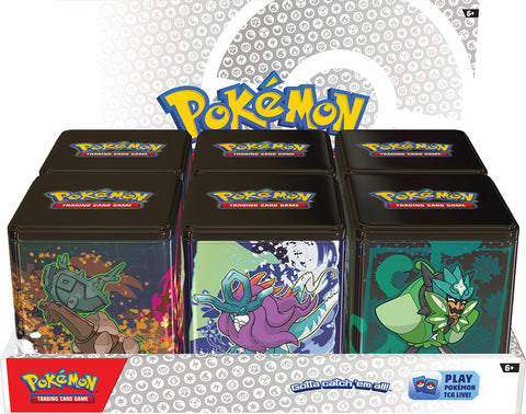 Pokemon TCG: Stacking Tins Q1 2025 Display (6)
