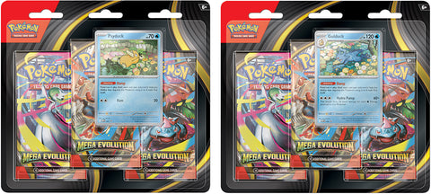 Pokemon TCG: Scarlet & Violet - Mega Evolution Three-Booster Blister