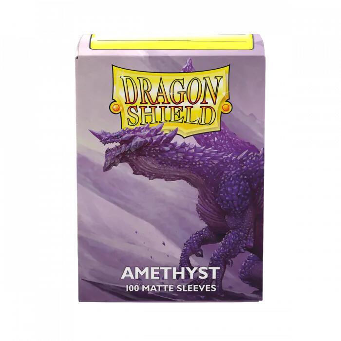 Dragon Shields: (100) Matte - Amethyst