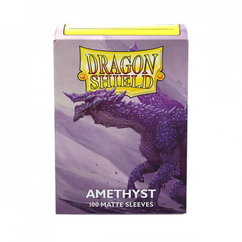 Dragon Shields: (100) Matte - Amethyst