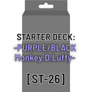 One Piece TCG: Starter Deck 26: PURPLE/BLACK Monkey.D.Luffy (ST-26)