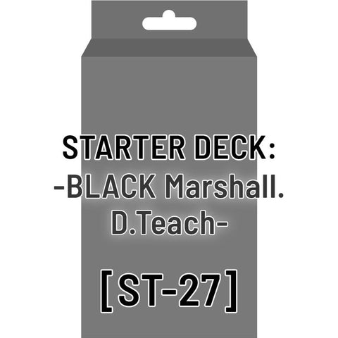 One Piece TCG: Starter Deck 27: BLACK Marshall.D.Teach (ST-27)