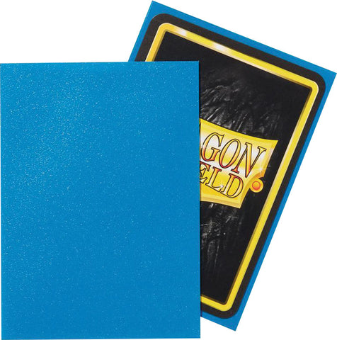 Dragon Shields: (100) Matte Sapphire