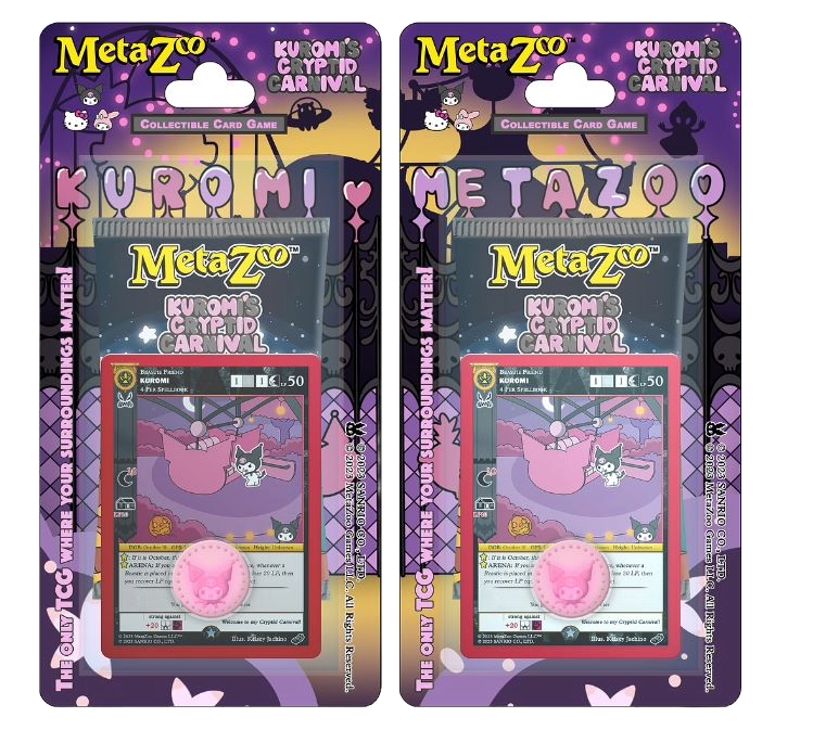 MetaZoo Kuromi's Cryptid Carnival Booster pack hello kitty sanrio