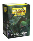 Dragon Shields: (100) Matte - Forest Green