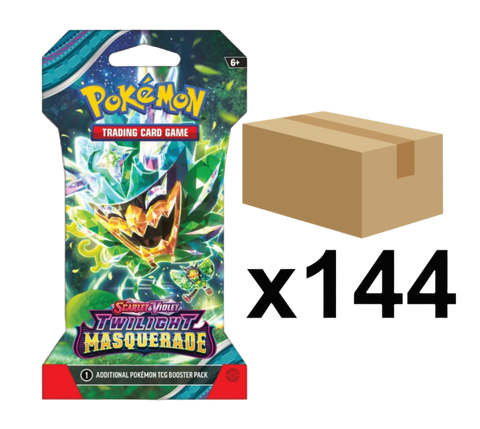 Pokemon Scarlet & Violet: Twilight Masquerade - Sleeved Booster Case