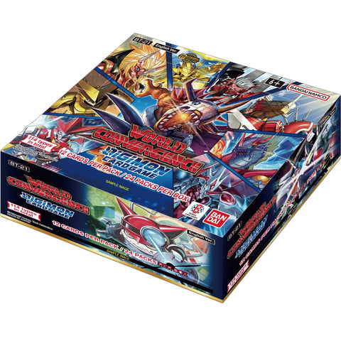 Digimon TCG: World Convergence Booster Display (BT21)