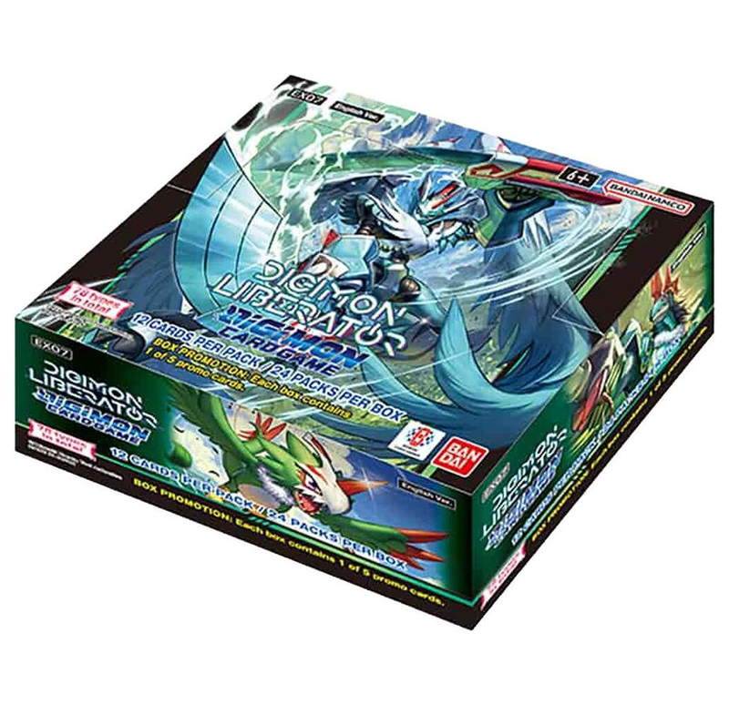 Digimon TCG: Digimon Liberator Booster Display (24) (EX-07) Digimon TCG: Digimon Liberator Booster Display (24) (EX-07)