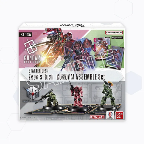 Gundam TCG: Gundam Assemble - Zeon`s Rush Starter Set  (ST03A)