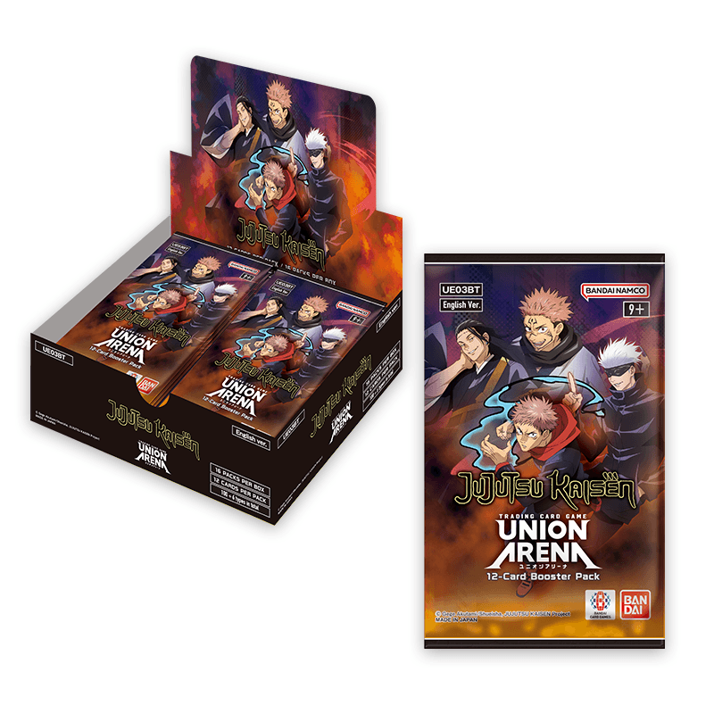Union Arena TCG: Jujutsu Kaisen - Booster Box ENGLISH Union Arena TCG: Jujutsu Kaisen - Booster Box ENGLISH
