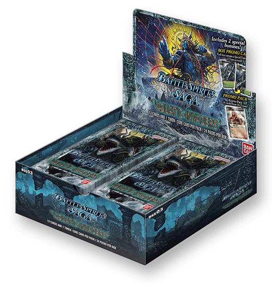 Battle Spirits Saga Aquatic Invaders Set 03 Booster Box (BSS03) Battle Spirits Saga Aquatic Invaders Set 03 Booster Box (BSS03)