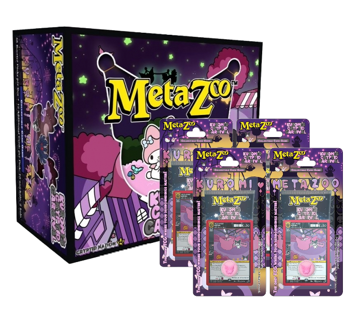 MetaZoo Kuromi's Cryptid Carnival Booster Box hello kitty sanrio