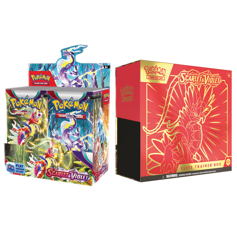 Pokemon Scarlet & Violet: Base Set - Booster Box & ETB [BUNDLE]