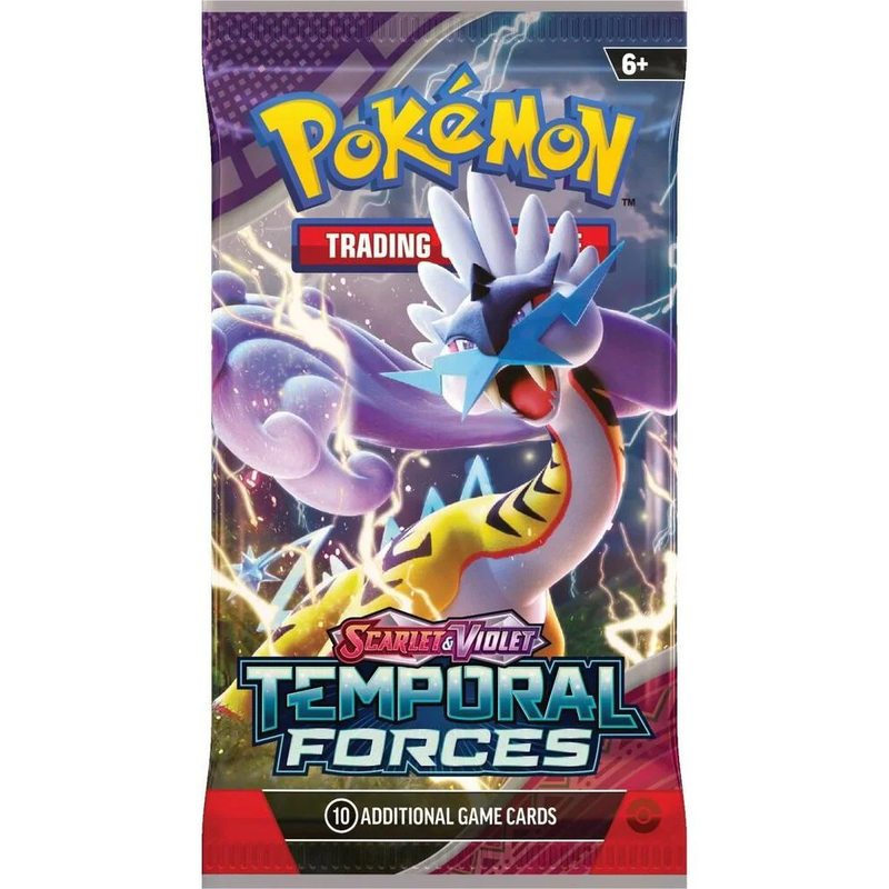 pokemon scarlet and violet temporal forces booster pack & display box 2024 Pokmon Scarlet & Violet Temporal Forces Booster Box VioletTemporal Forces expansion Pokemon - Scarlet & Violet