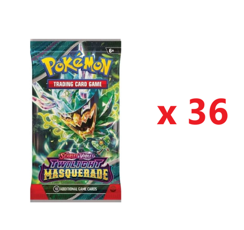 Pokemon Scarlet & Violet: Twilight Masquerade - 36 Packs