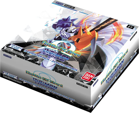 Digimon bt5 Battle of Omni Booster Box