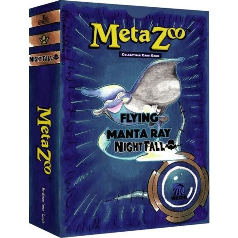 Metazoo Nightfall - Theme Deck (Flying Manta Ray) (1st Edition)