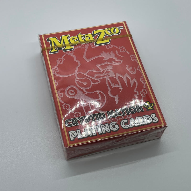 Metazoo x USPCC x WPT Cryptid Nation GILDED Deck w/ Promo