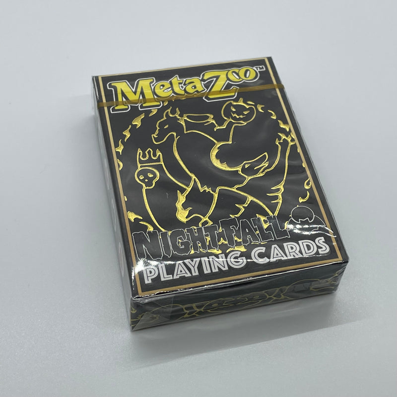 Metazoo x USPCC x WPT Nightfall GILDED Deck w/ Promo
