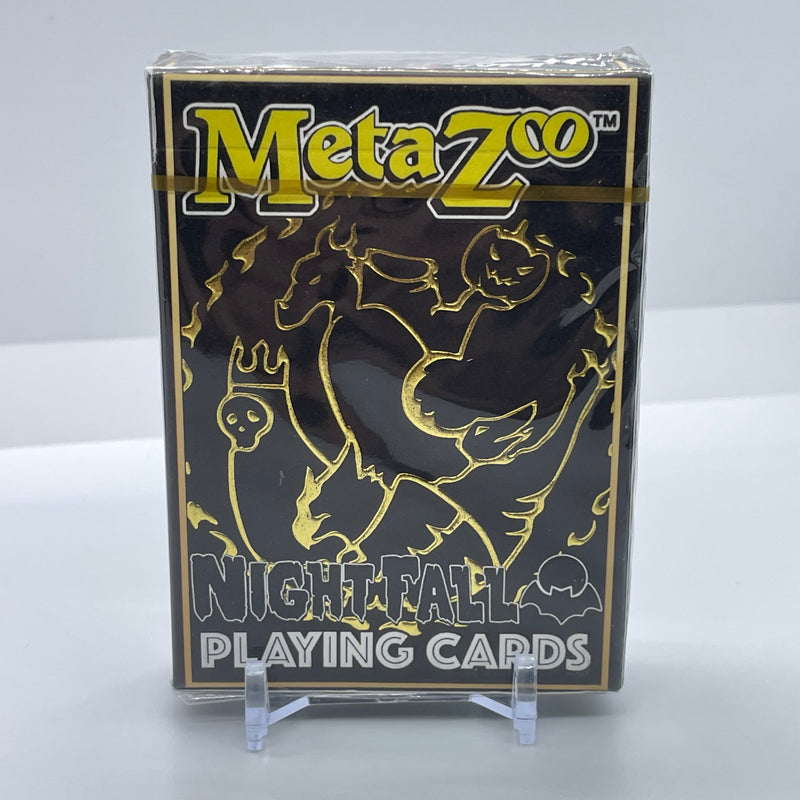 Metazoo x USPCC x WPT Nightfall GILDED Deck w/ Promo