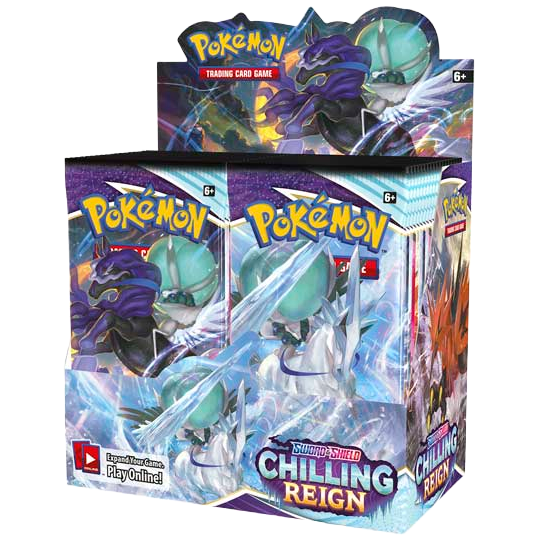 Pokemon Sword & Shield: Chilling Reign - Booster Box