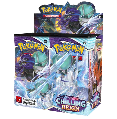 Pokemon Sword & Shield: Chilling Reign - Booster Box