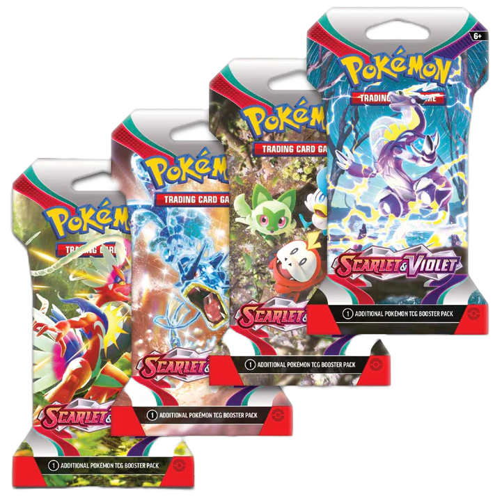 Pokemon Scarlet & Violet: Base Set - Sleeved Booster Pack