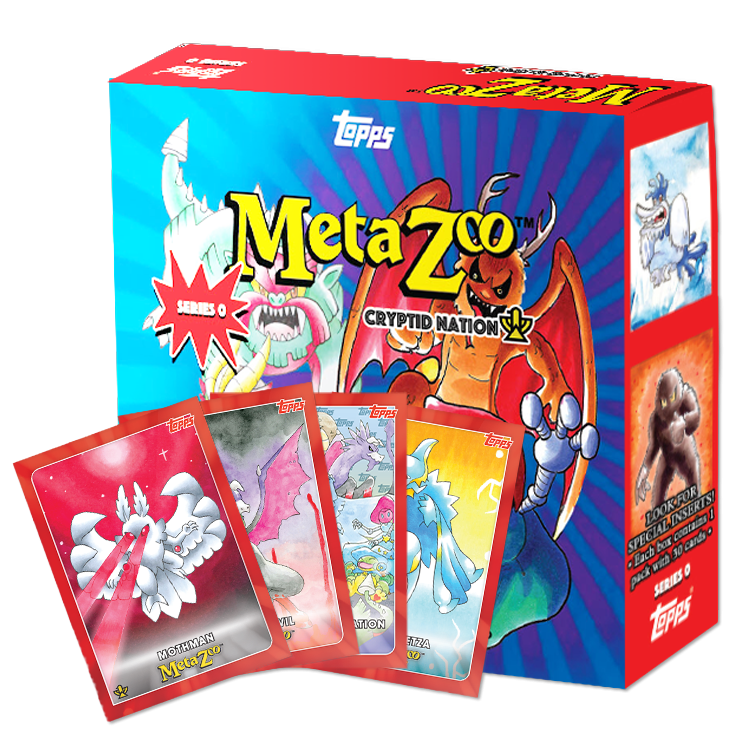 Metazoo Topps cryptid nation box series 0